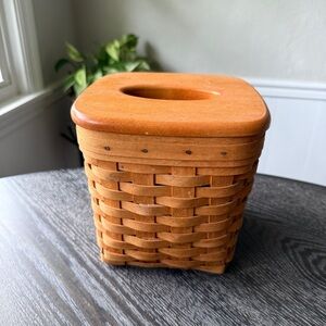 Longaberger Tissue Box Cover